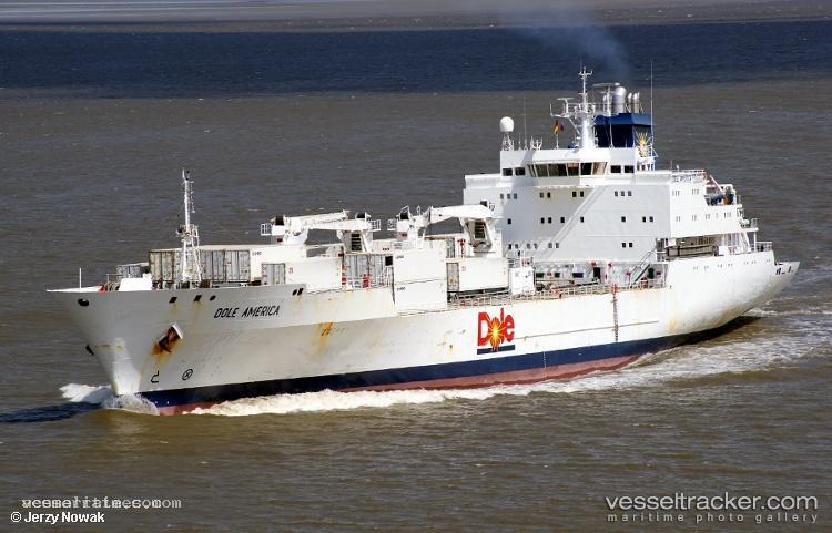Dole-America - Refrigerated Cargo Ship vessel registered in Bahamas