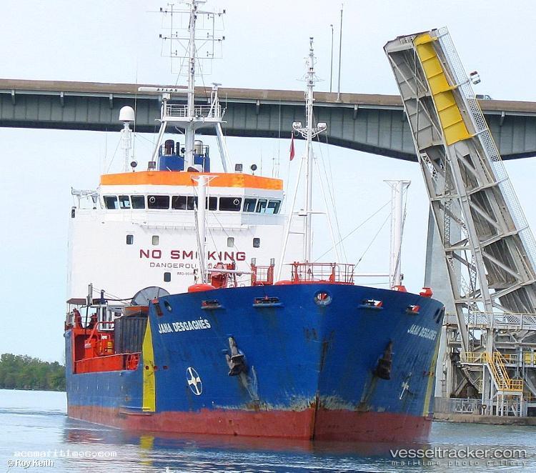 Antares - Chemical Oil Products Tanker vessel registered in Russia