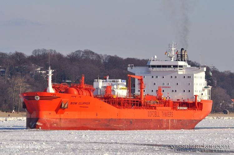 Bon-Vy - Chemical Oil Products Tanker vessel registered in Marshall Islands
