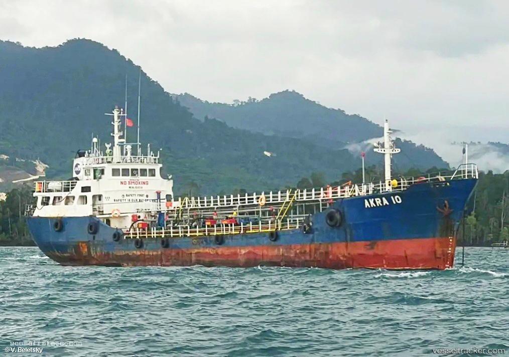Mt.akra-10 - Oil Products Tanker vessel registered in Indonesia