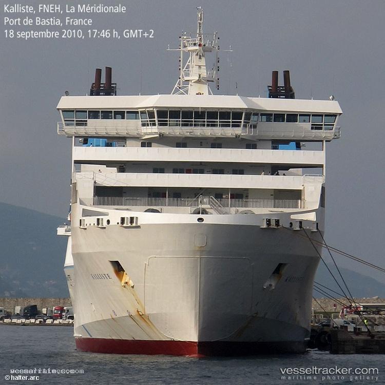 Kalliste - Passenger Ro Ro Cargo Ship vessel registered in France