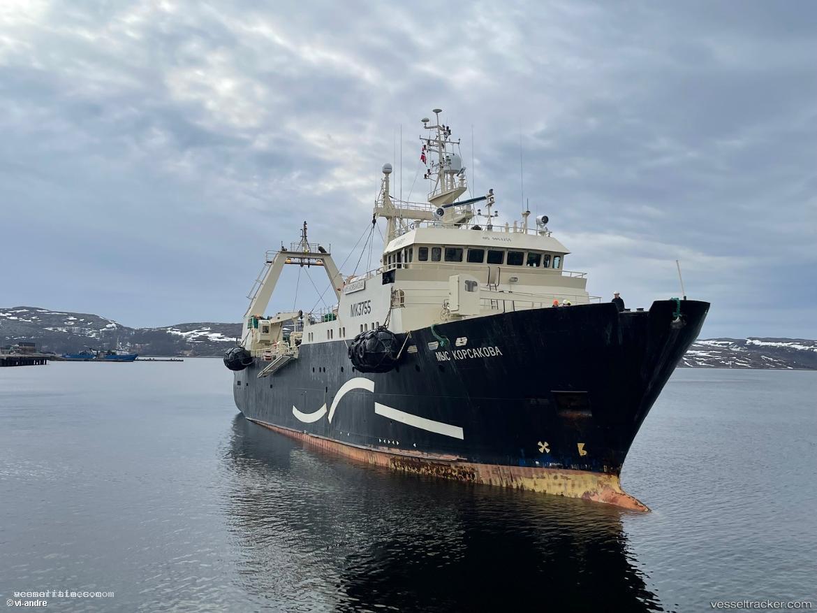 Mys-Korsakova - Fish Factory Ship vessel registered in Russia