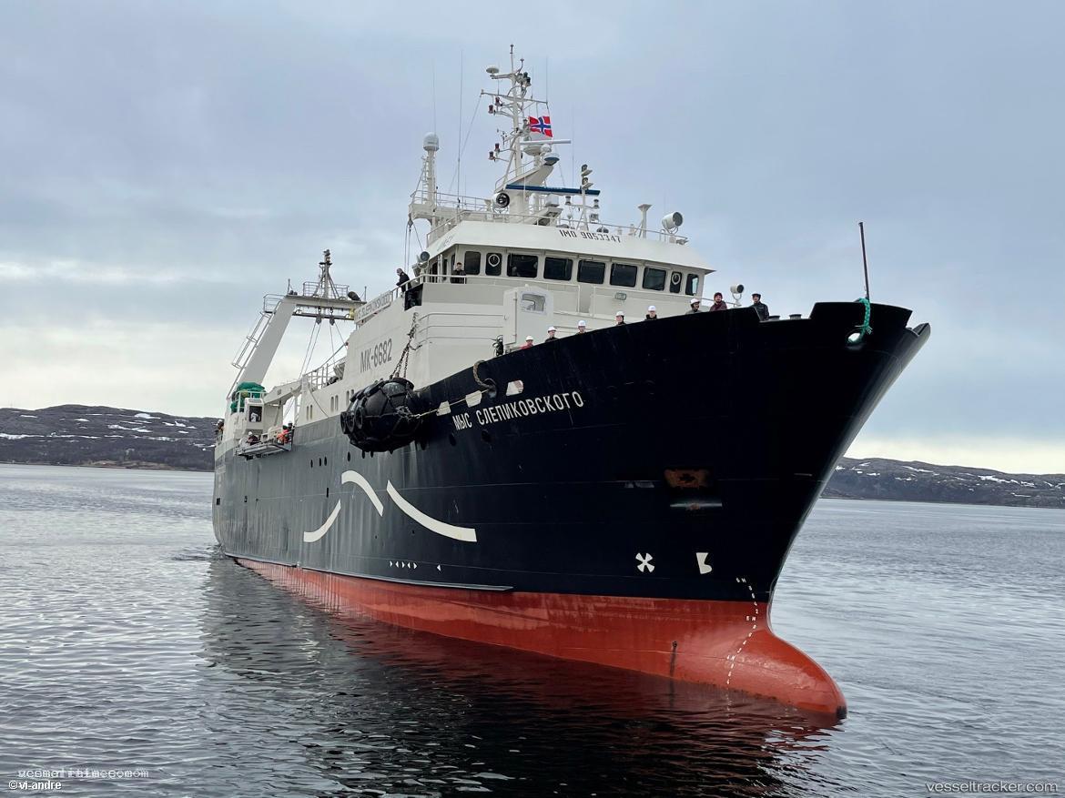 Mys-Slepikovskogo - Fish Factory Ship vessel registered in Russia