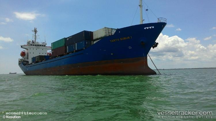 Tanto-Subur-1 - Container Ship vessel registered in Indonesia