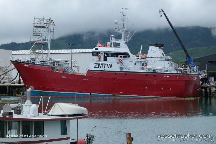 Janas - Fishing Vessel vessel registered in New Zealand