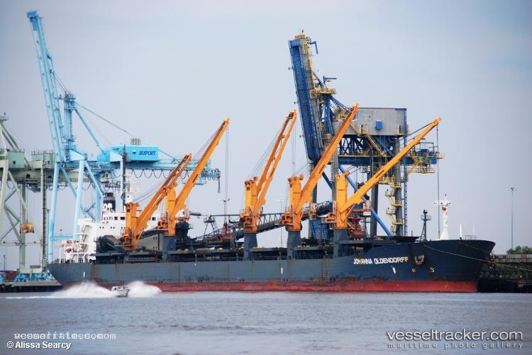 Johanna-Oldendorff - Self Discharging Bulk Carrier vessel registered in Liberia
