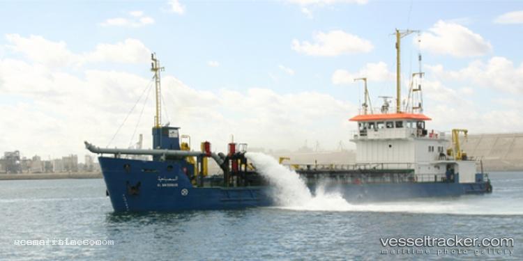 Al-Masbahia - Hopper Dredger vessel registered in Morocco
