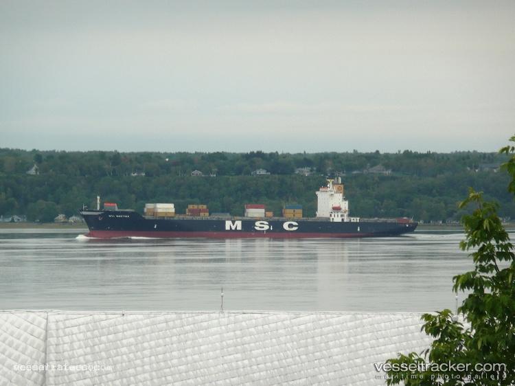 Msc-Martina - Container Ship vessel registered in Panama