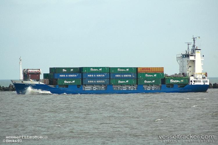Christina-1 - Container Ship vessel registered in Panama