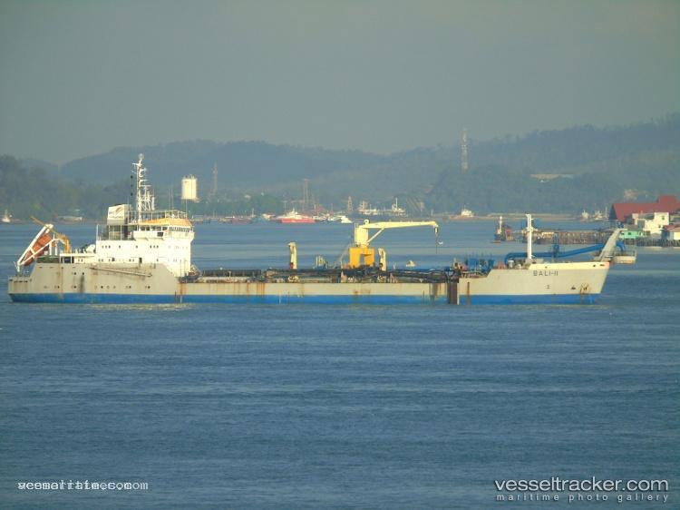 Tshd-Bali-Ii - Hopper Dredger vessel registered in Indonesia
