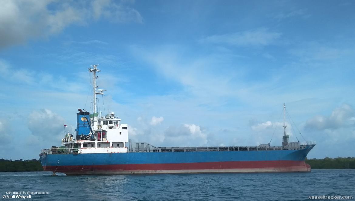 Km.indah-Costa - General Cargo Ship vessel registered in Indonesia