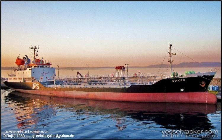 Bakar - Oil Products Tanker vessel registered in Russia