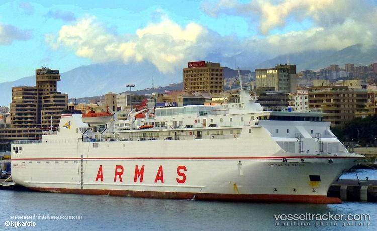 Volcan-De-Tauce - Passenger Ro Ro Cargo Ship vessel registered in Tuvalu