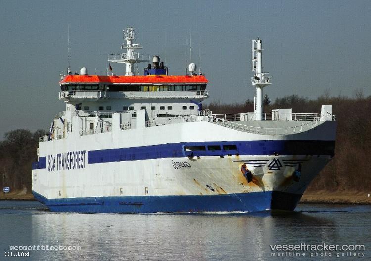 Sca-Ostrand - Ro Ro Cargo Ship vessel registered in Sweden