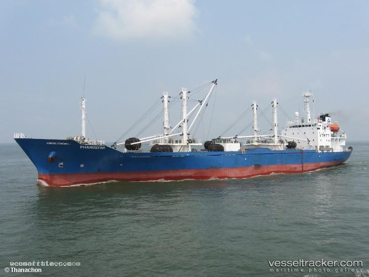 Pharostar - Refrigerated Cargo Ship vessel registered in South Korea