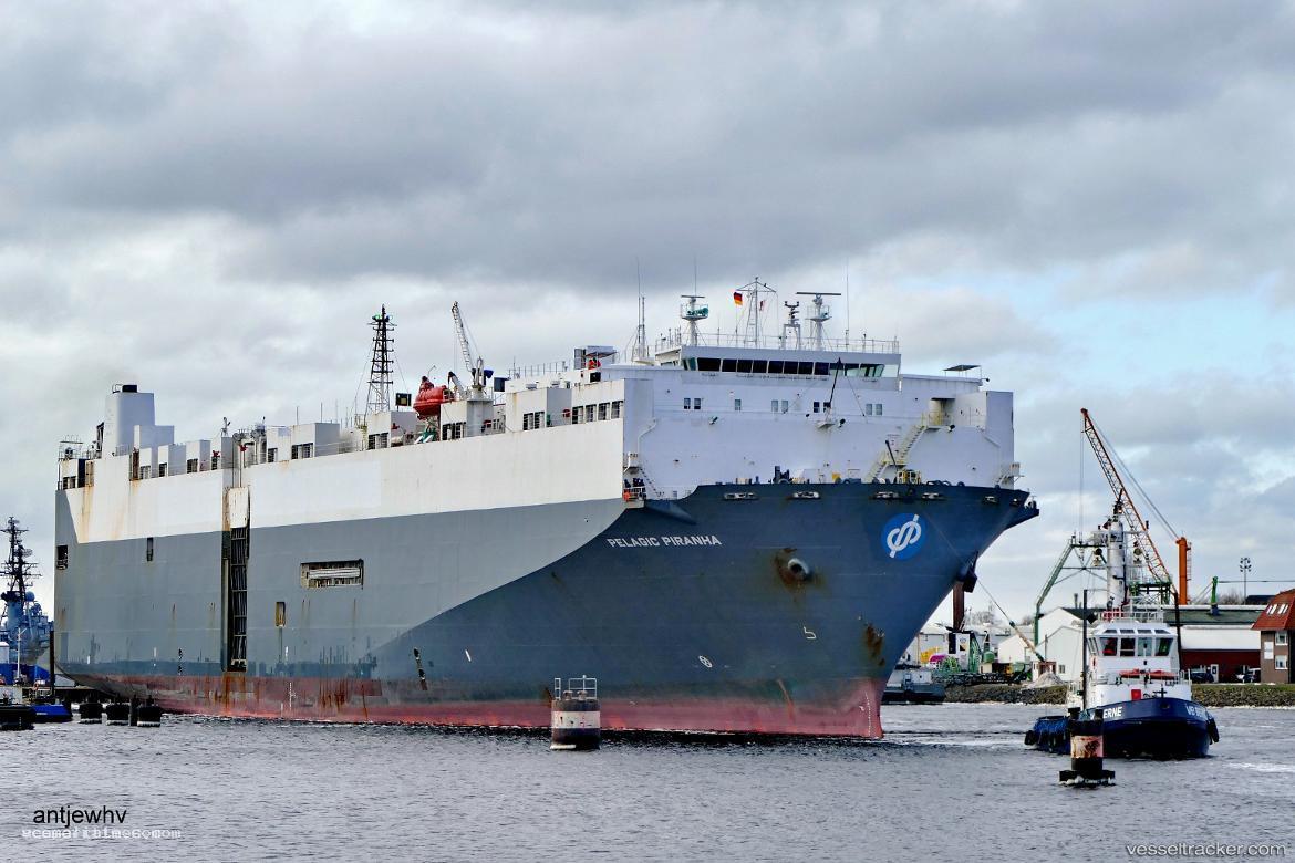 Piranha - Vehicles Carrier vessel registered in Malta