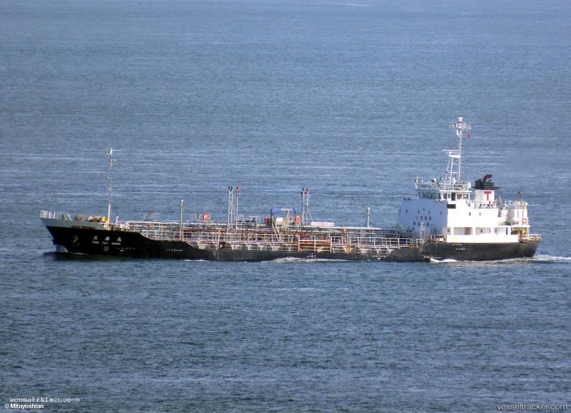 San-Tai - Chemical Tanker vessel registered in Belize