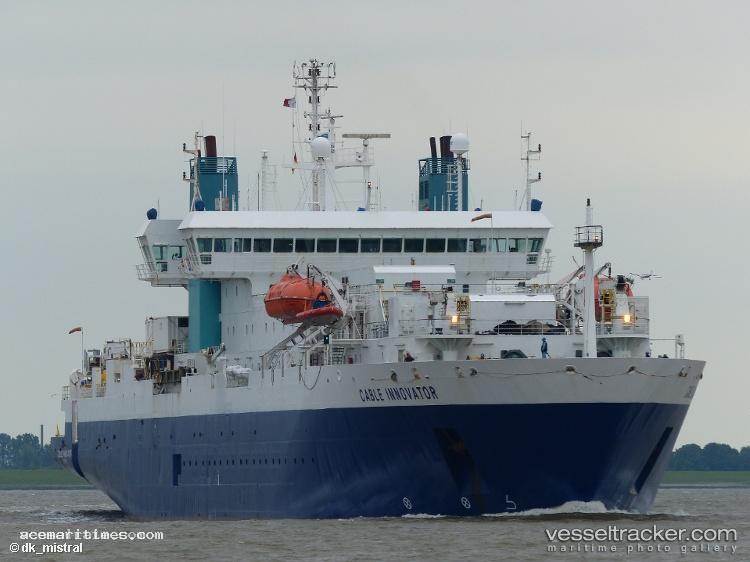 Cable-Innovator - Cable Layer vessel registered in United Kingdom