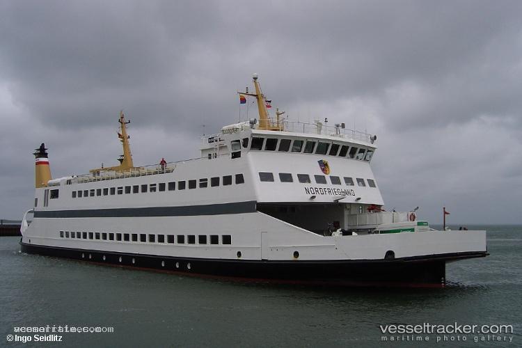 Nordfriesland - Passenger Ro Ro Cargo Ship vessel registered in Germany