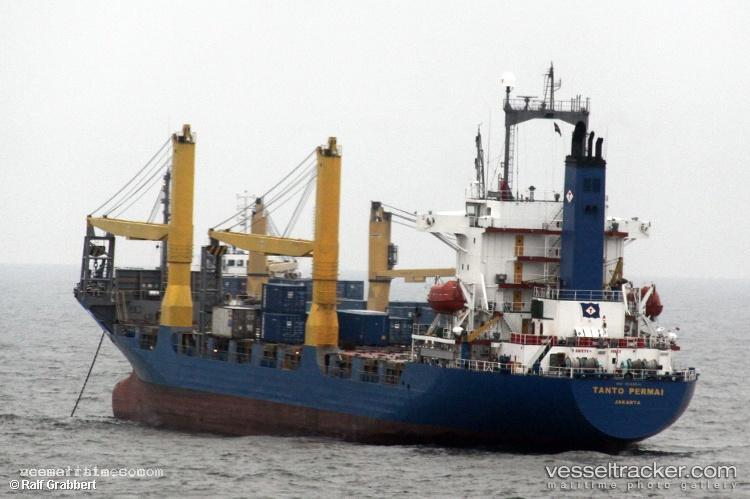 Tanto-Express - Container Ship vessel registered in Indonesia