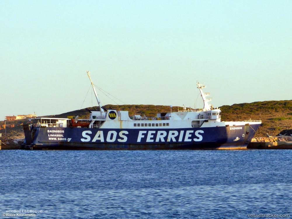 Saonisos - Passenger Ro Ro Cargo Ship vessel registered in Greece