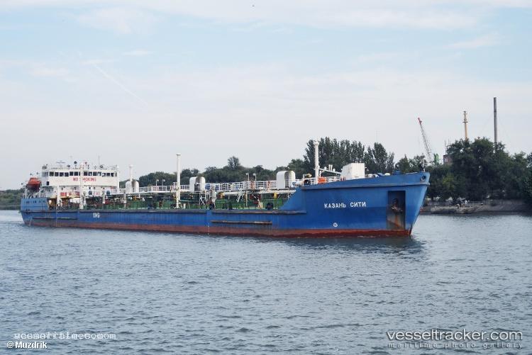Kazan-City - Chemical Oil Products Tanker vessel registered in Russia