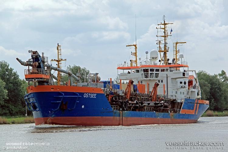 Optimus - Hopper Dredger vessel registered in Russia
