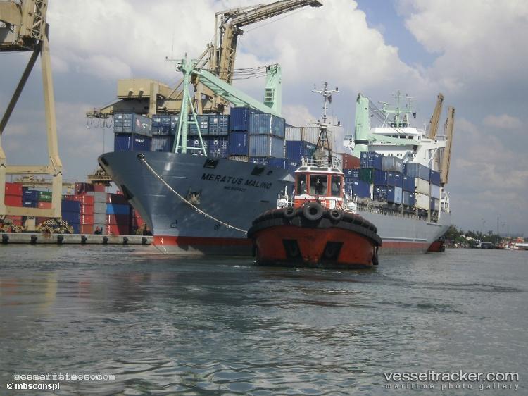 Meratus-Malino - Container Ship vessel registered in Indonesia