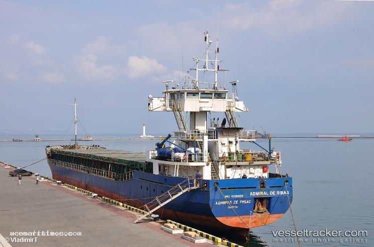 Admiral-De-Ribas - General Cargo Ship vessel registered in Palau