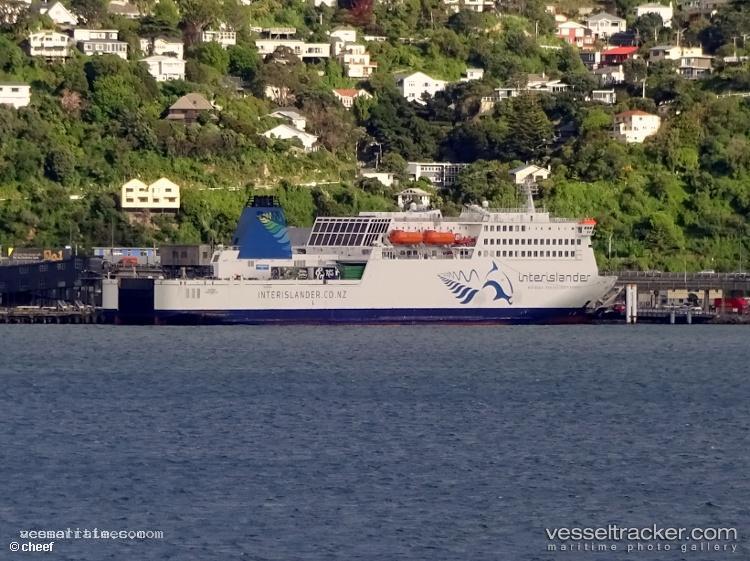 Kaitaki - Passenger Ro Ro Cargo Ship vessel registered in New Zealand