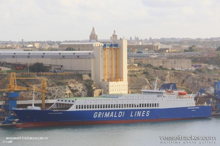Napoli - Ro Ro Cargo Ship vessel registered in Panama