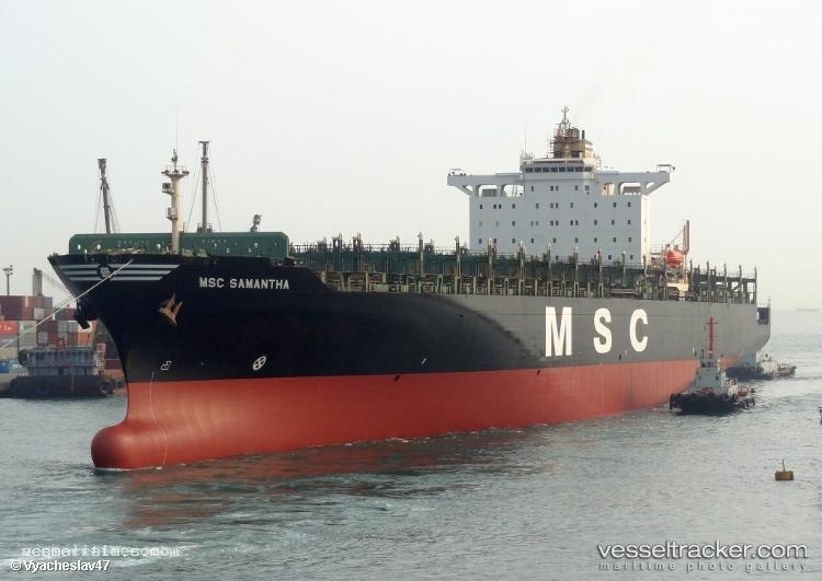 Msc-Samantha-Vi - Container Ship vessel registered in Panama