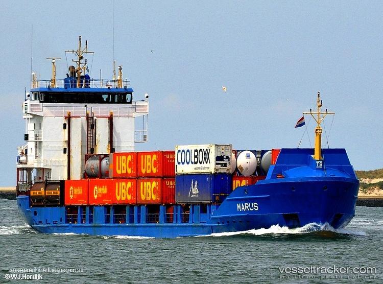 Marus - Container Ship vessel registered in Antigua and Barbuda