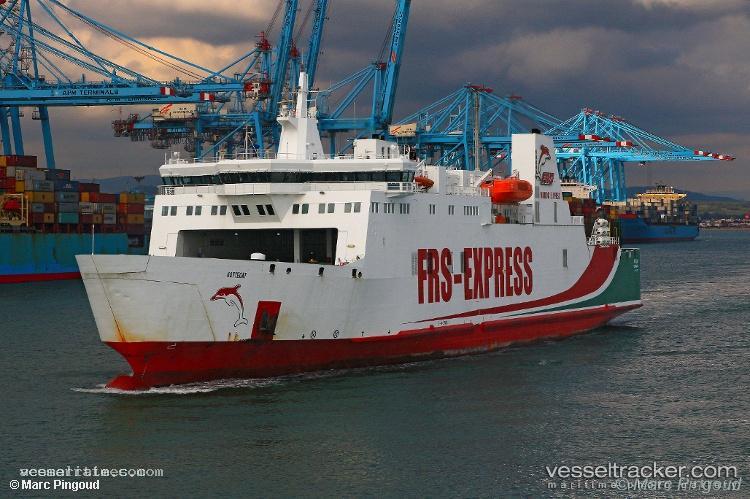 Kattegat - Passenger Ro Ro Cargo Ship vessel registered in Cyprus