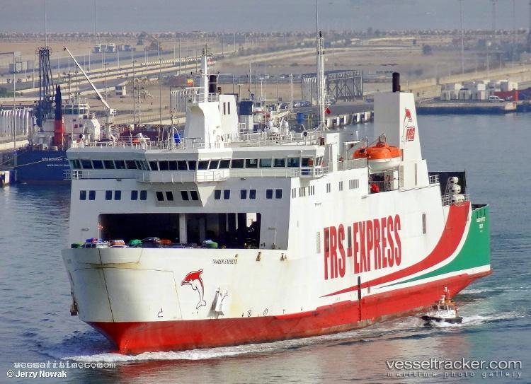 Tanger-Express - Passenger Ro Ro Cargo Ship vessel registered in Morocco