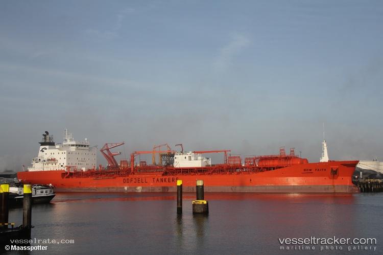 Bow-Faith - Chemical Oil Products Tanker vessel registered in Marshall Islands