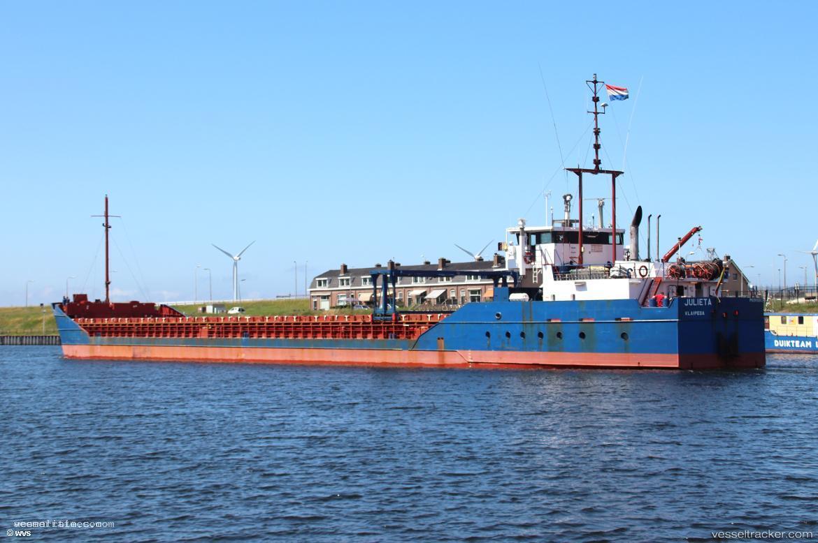 Julieta - General Cargo Ship vessel registered in Antigua and Barbuda