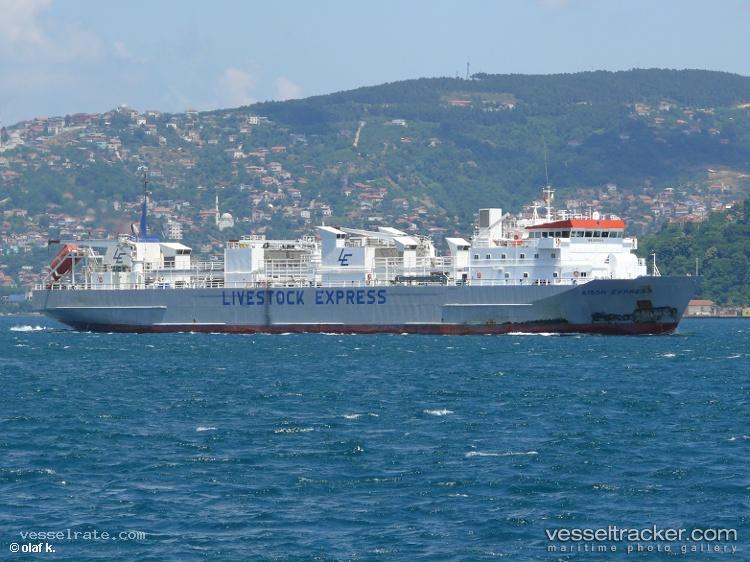 Bison-Exp-Ress - Livestock Carrier vessel registered in Luxembourg