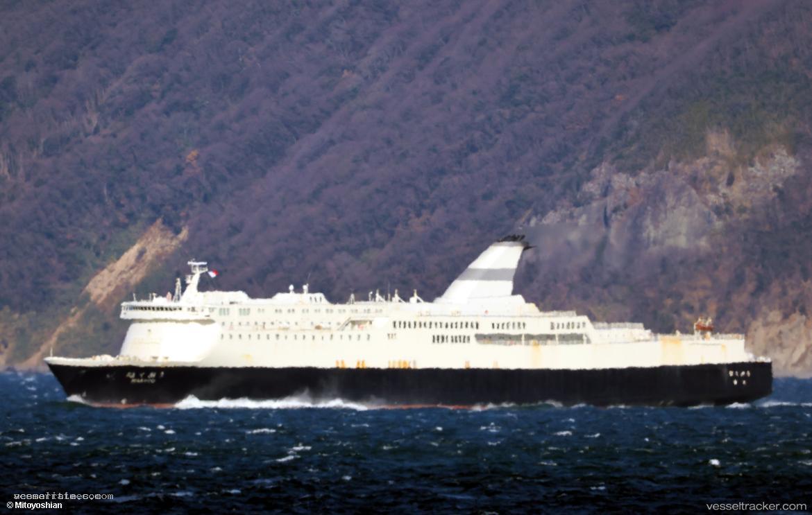 Hakuou - Passenger Ro Ro Cargo Ship vessel registered in Japan