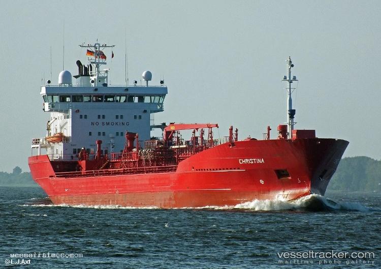 Christina - Chemical Oil Products Tanker vessel registered in Norway