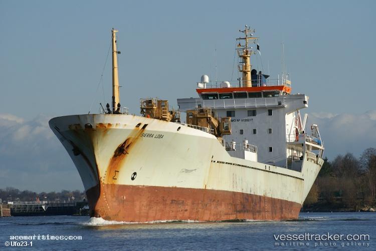 Affinis - Refrigerated Cargo Ship vessel registered in Mauritius