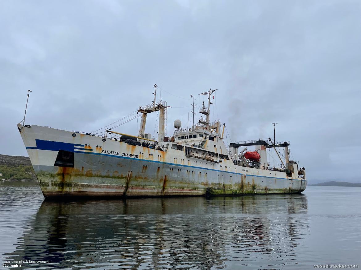 Kapitan-Sulimov - Fish Factory Ship vessel registered in Russia