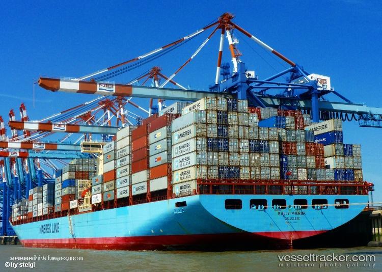Sally-Maersk - Container Ship vessel registered in Denmark