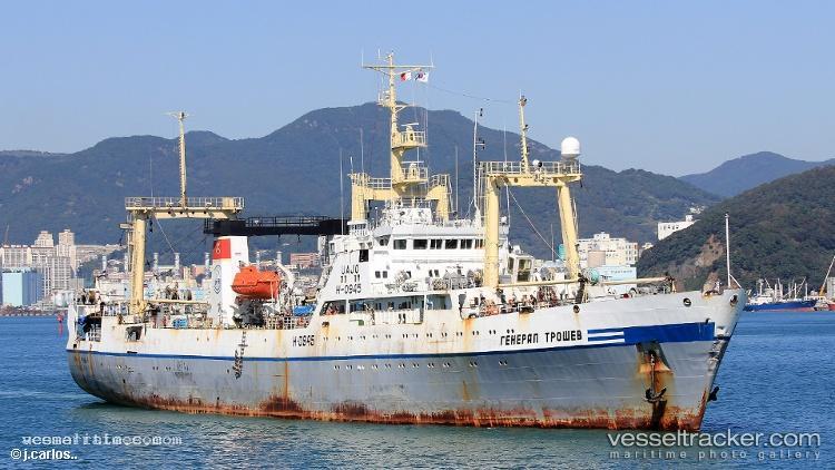 General-Troshev - Fish Factory Ship vessel registered in Russia