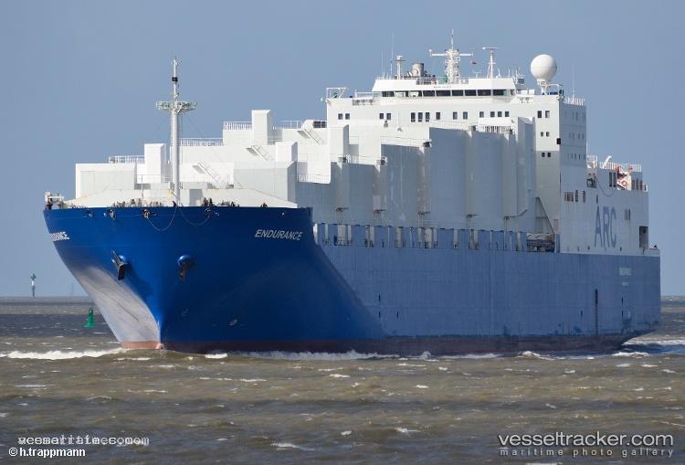 Endurance - Vehicles Carrier vessel registered in United States of America