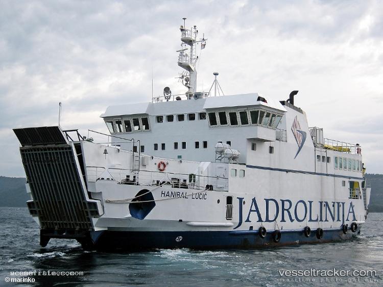 Hanibal-Lucic - Passenger Ro Ro Cargo Ship vessel registered in Croatia