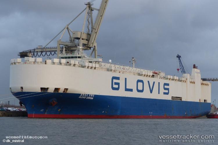 Glovis-Corona - Vehicles Carrier vessel registered in South Korea