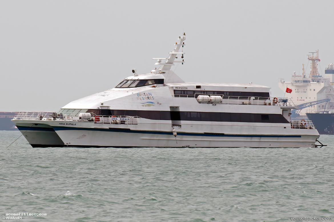 Aria0bupala - Passenger Ship vessel registered in Singapore