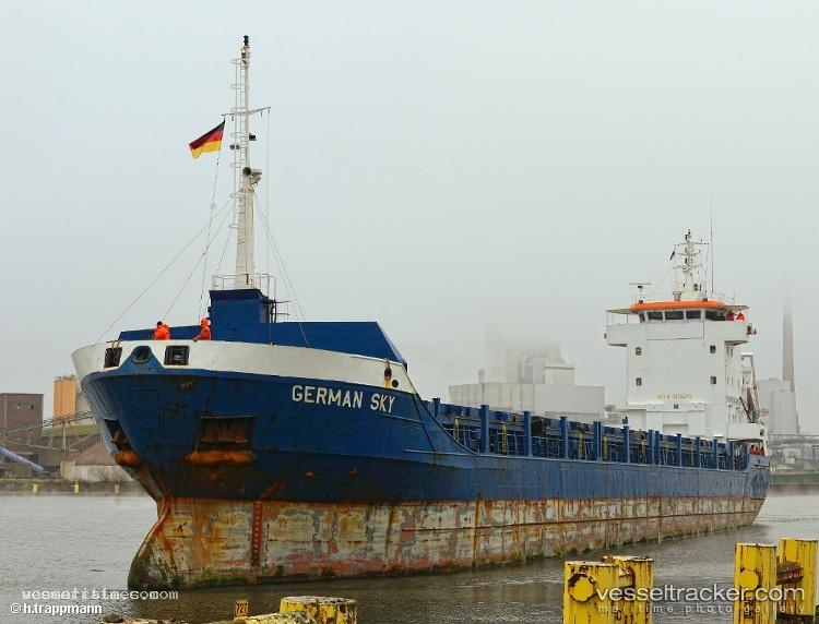 German-Sky - Multi Purpose Carrier vessel registered in Liberia