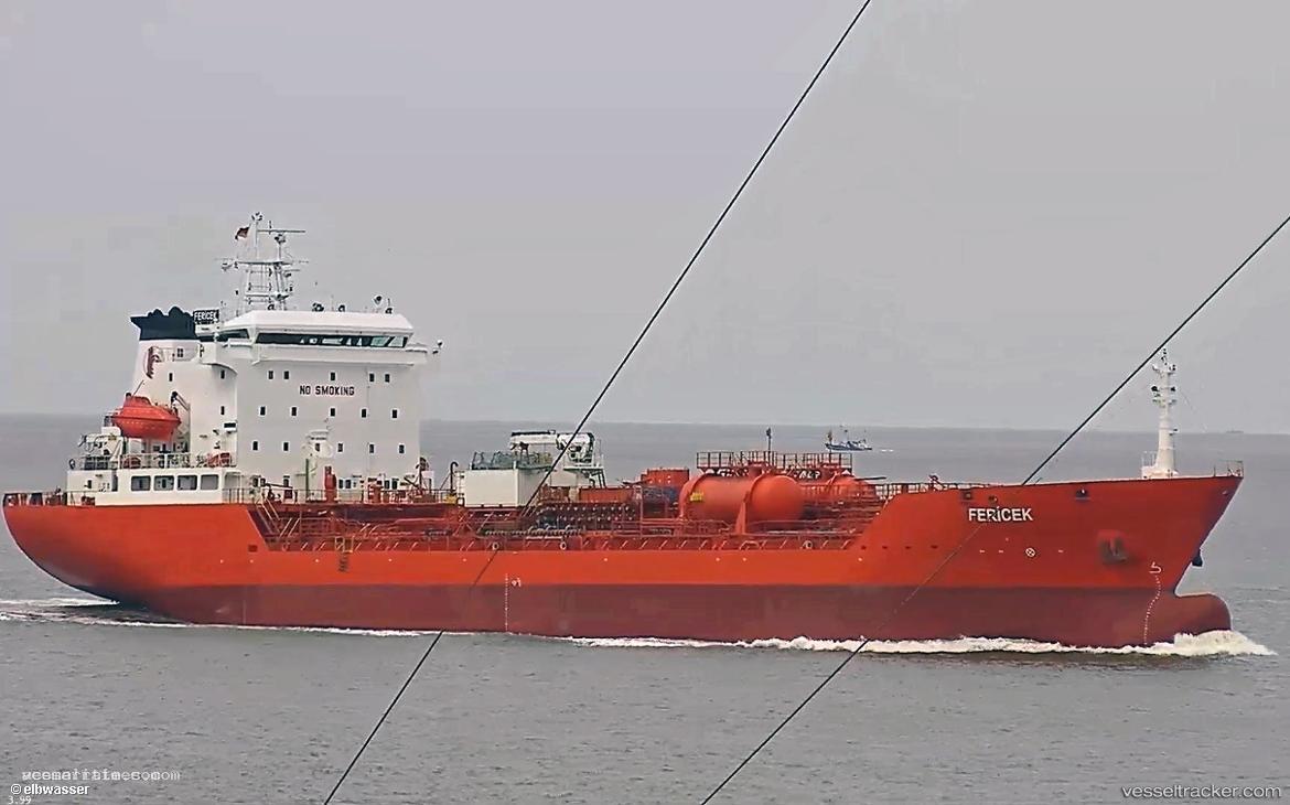 Fericek - Chemical Oil Products Tanker vessel registered in Turkey
